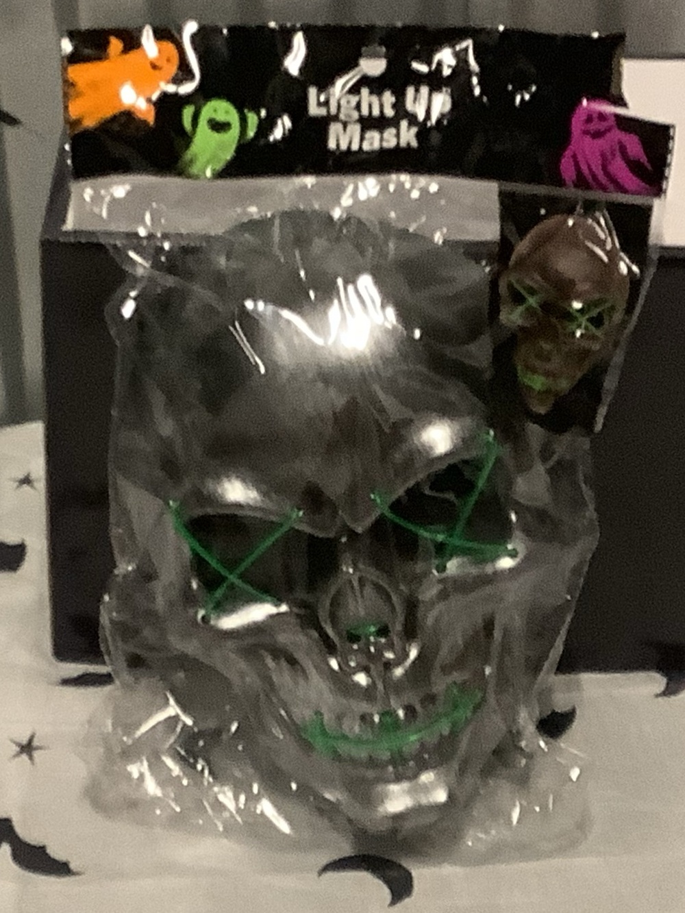 Adult Light Up Skull Mask